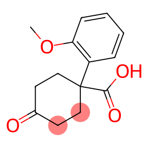 Cyclohexanecarboxylic acid, 1-(2-methoxyphenyl)-4-oxo-