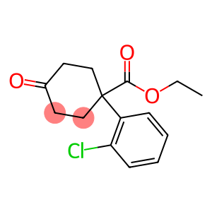 ETHYL 1-(2-CHLOROPHENYL)-4-OXOCYCLOHEXANECARBOXYLATE