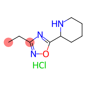 2-(3-Ethyl-1,2,4-oxadiazol-5-yl)piperidine hydrochloride