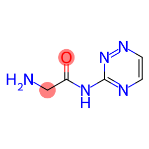 Acetamide,  2-amino-N-1,2,4-triazin-3-yl-