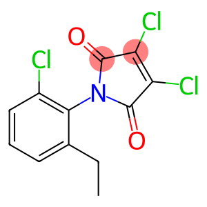 1H-Pyrrole-2,5-dione, 3,4-dichloro-1-(2-chloro-6-ethylphenyl)-