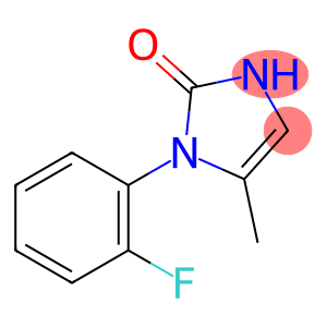 1-(2-fluorophenyl)-5-methyl-2,3-dihydro-1H-imidazol-2-one
