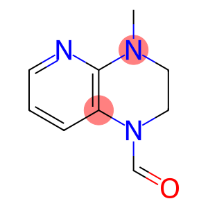 Pyrido[2,3-b]pyrazine-1(2H)-carboxaldehyde, 3,4-dihydro-4-methyl- (9CI)