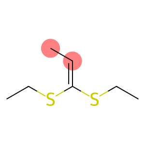 1-Propene, 1,1-bis(ethylthio)-