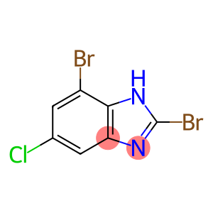 2,4-Dibromo-6-chloro-1H-benzo[d]imidazole