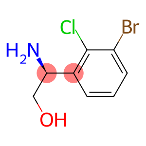 (S)-2-amino-2-(3-bromo-2-chlorophenyl)ethanol