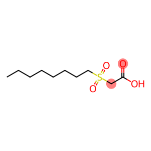 Acetic acid, 2-(octylsulfonyl)-