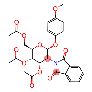 4-甲氧苯基-3,4,6-三-O-乙酰-2-脱氧-2-苯二甲酰亚氨基-β-D-吡喃葡萄糖苷