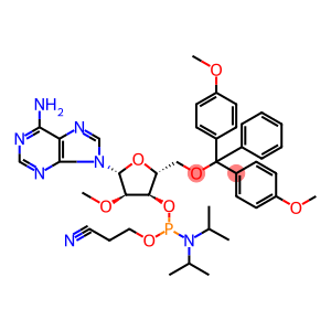 Adenosine, 5'-O-[bis(4-methoxyphenyl)phenylmethyl]-2'-O-methyl-, 3'-[2-cyanoethyl N,N-bis(1-methylethyl)phosphoramidite]