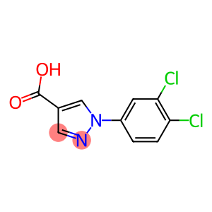 1-(3,4-dichlorophenyl)-1H-pyrazole-4-carboxylic acid