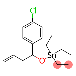 Stannane, [[1-(4-chlorophenyl)-3-buten-1-yl]oxy]triethyl-