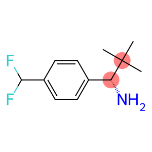 Benzenemethanamine, 4-(difluoromethyl)-α-(1,1-dimethylethyl)-, (αS)-