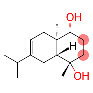 (1S)-1,2,3,4,4a,5,8,8aα-Octahydro-1,4aβ-dimethyl-7-isopropyl-1,4β-naphthalenediol