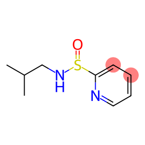 2-Pyridinesulfinamide,N-(2-methylpropyl)-(9CI)