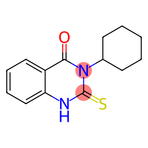 4(1H)-Quinazolinone, 3-cyclohexyl-2,3-dihydro-2-thioxo