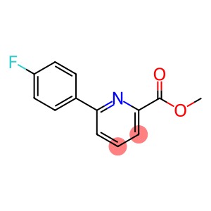 6-(4-fluorophenyl)pyridine-2-carboxylic acid methyl ester