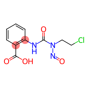 Benzoic acid, 2-[[[(2-chloroethyl)nitrosoamino]carbonyl]amino]-