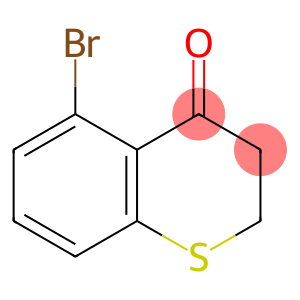 4H-1-Benzothiopyran-4-one, 5-bromo-2,3-dihydro-