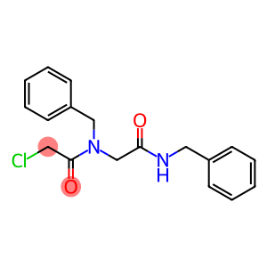 N-Benzyl-N-[2-(benzylamino)-2-oxoethyl]-2-chloroacetamide