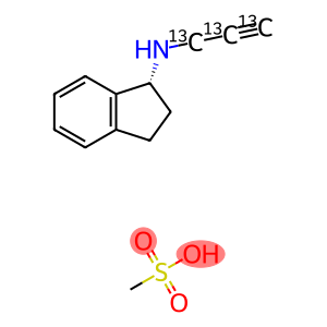 Rasagiline-13C3 Mesylate