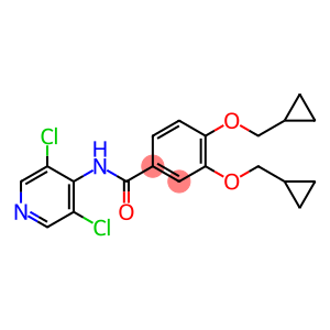 N-(3,5-二氯吡啶-4-基)-3,4-双环丙基甲氧基苯甲酰胺
