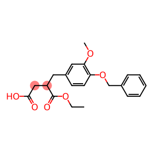 [[3-Methoxy-4-(phenylMethoxy)phenyl]Methyl]butanedioic Acid Ethyl Ester