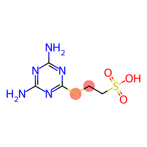 Ethanesulfonic acid, 2-[(4,6-diamino-1,3,5-triazin-2-yl)thio]-