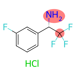 (S)-2,2,2-trifluoro-1-(3-fluorophenyl)ethanamine HCl