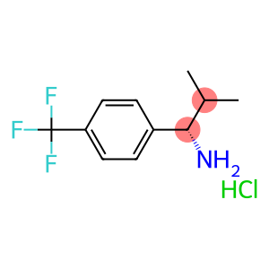 (S)-2-Methyl-1-(4-(trifluoromethyl)phenyl)propan-1-amine hydrochloride