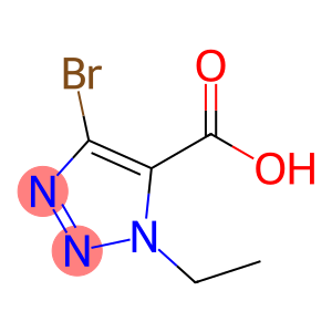 1H-1,2,3-Triazole-5-carboxylic acid, 4-bromo-1-ethyl-