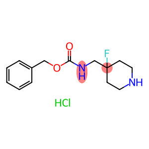 benzyl N-[(4-fluoro-4-piperidyl)methyl]carbamate
