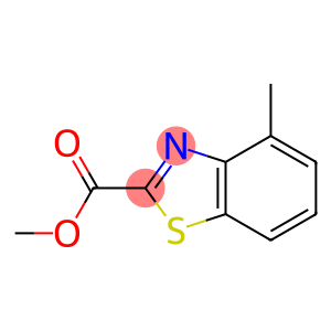 2-Benzothiazolecarboxylic acid, 4-methyl-, methyl ester