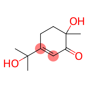 6-Hydroxy-3-(1-hydroxy-1-methylethyl)-6-methyl-2-cyclohexen-1-one