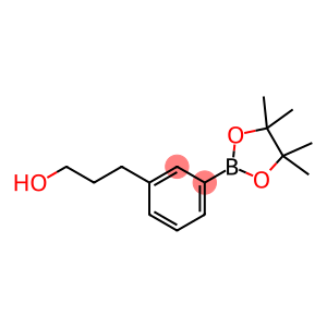 Benzenepropanol, 3-(4,4,5,5-tetramethyl-1,3,2-dioxaborolan-2-yl)-