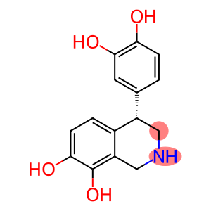 7,8-Isoquinolinediol, 4-(3,4-dihydroxyphenyl)-1,2,3,4-tetrahydro-, (4S)-
