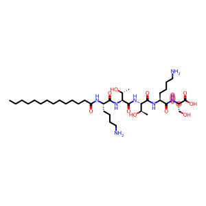 L-Serine, N2-(1-oxotetradecyl)-L-lysyl-L-threonyl-L-threonyl-L-lysyl-