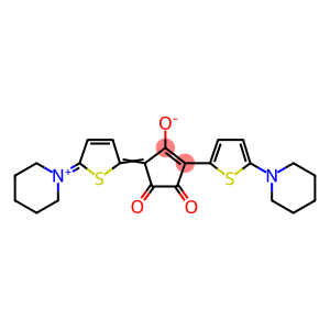3-(2-Piperidino-thien-2-yl)-5-(2,5-dihydro-4-methyl-2-piperidin-1-ylidene-onium-thien-5-ylidene)-1,2-dioxo-cyclopenten-4-olate