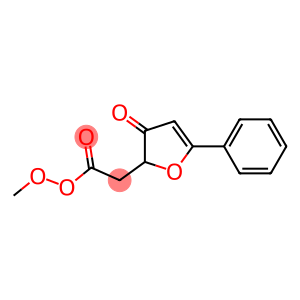 methyl 2-(3-oxo-5-phenyl-2-furyl)ethaneperoxoate