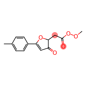 methyl 2-[5-(4-methylphenyl)-3-oxo-2-furyl]ethaneperoxoate