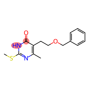 5-[2-(BENZYLOXY)ETHYL]-6-METHYL-2-(METHYLSULFANYL)-4(3H)-PYRIMIDINONE