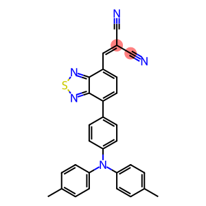 Propanedinitrile, 2-[[7-[4-[bis(4-methylphenyl)amino]phenyl]-2,1,3-benzothiadiazol-4-yl]methylene]-