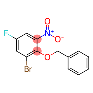 2-(Benzyloxy)-1-broMo-5-fluoro-3-nitrobenzene