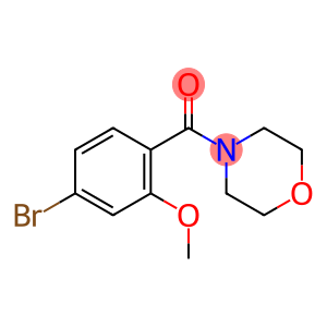 4-[(4-BroMo-2-Methoxyphenyl)carbonyl]Morpholine