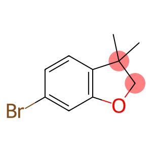 6-溴-3,3-二甲基-2,3-二氢-1-苯并呋喃