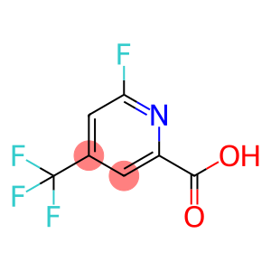 2-Pyridinecarboxylic acid, 6-fluoro-4-(trifluoromethyl)-