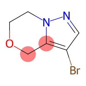 3-bromo-6,7-dihydro-4H-pyrazolo[5,1-c][1,4]oxazine