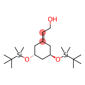 Ethanol, 2-[(3R,5R)-3,5-bis[[(1,1-dimethylethyl)dimethylsilyl]oxy]cyclohexylidene]-