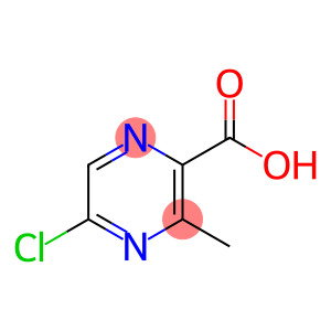 2-Pyrazinecarboxylic acid, 5-chloro-3-methyl-