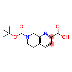 7-[(tert-butoxy)carbonyl]-5,6,7,8-tetrahydro-1,7-naphthyridine-2-carboxylic acid