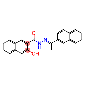 3-hydroxy-N'-[1-(2-naphthyl)ethylidene]-2-naphthohydrazide